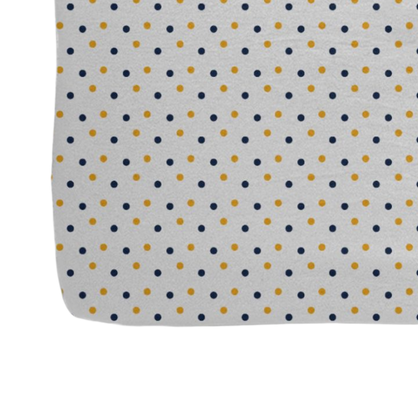 Polka Dot Fitted Crib Sheet