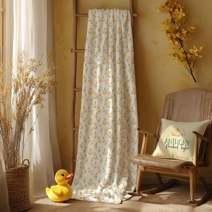 Baby Duck Minky Blanket - 30" x 40"