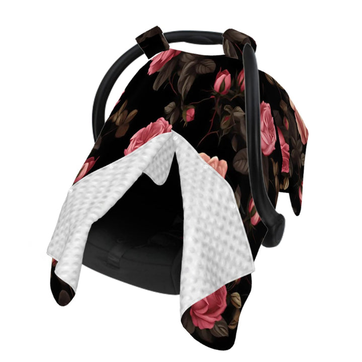 Pink Rose Car Seat & Breastfeeding Cover