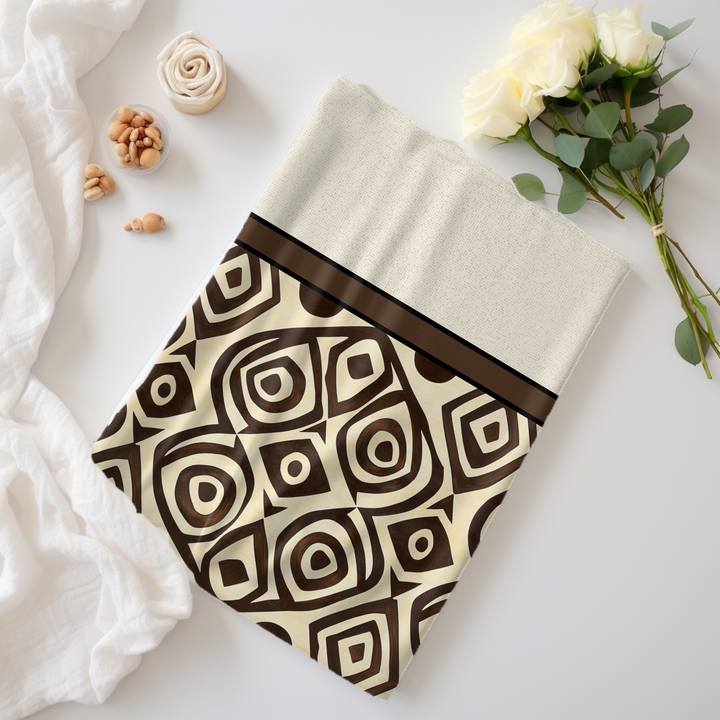 Tribal Monogram Swaddle Blanket
