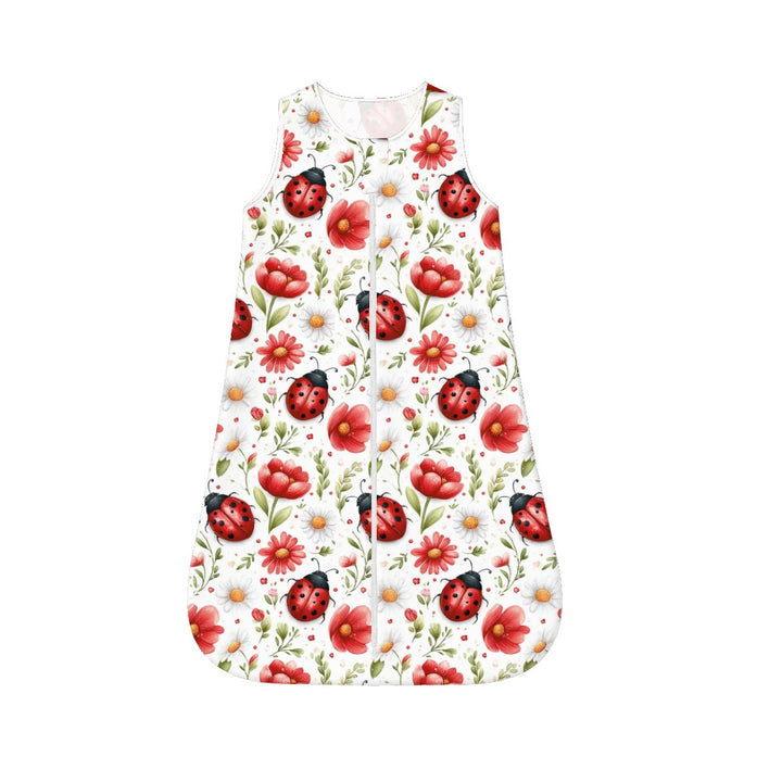 Ladybug Sleeveless Baby Sleep Sack