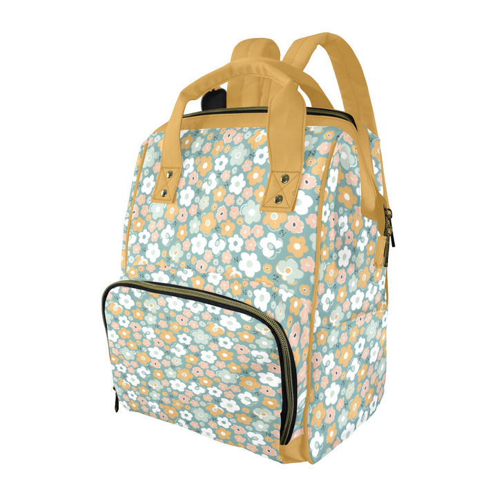 Boho Flower Diaper Bag