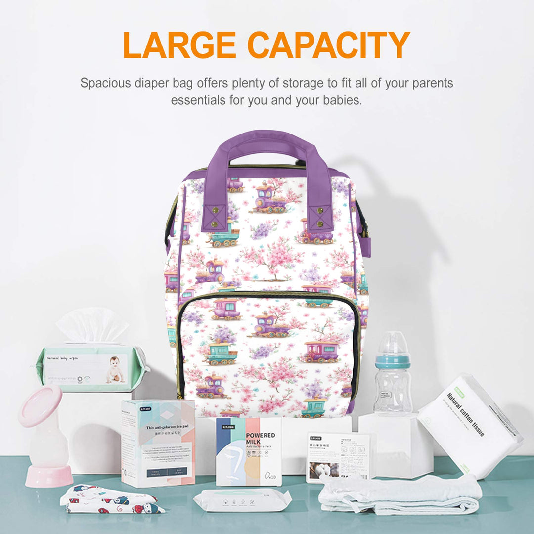Cuddle Train Diaper Bag