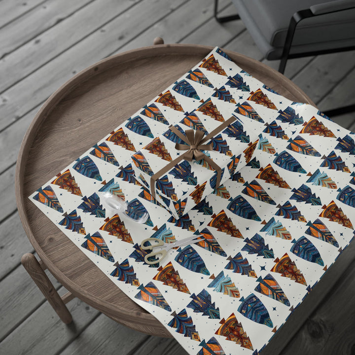 Tribal Tree Wrapping Paper
