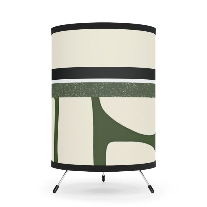 Sage and Cream Tripod Lamp