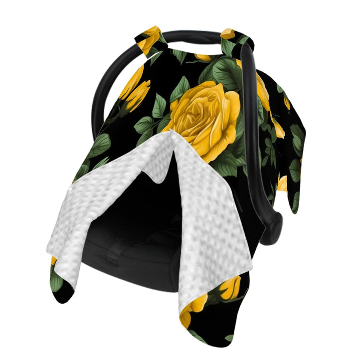 Yellow Roses Car Seat & Breastfeeding Cover