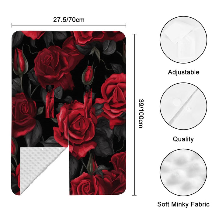 Red Rose Car Seat & Breastfeeding Cover