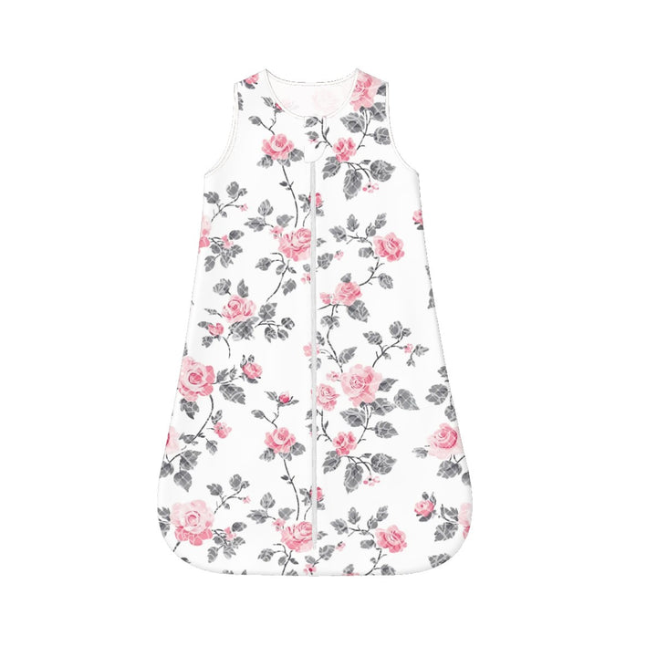 Roses and Lace Sleeveless Baby Sleep Sack