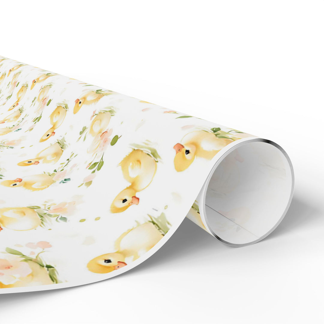 Cute Duckling Wrapping Paper