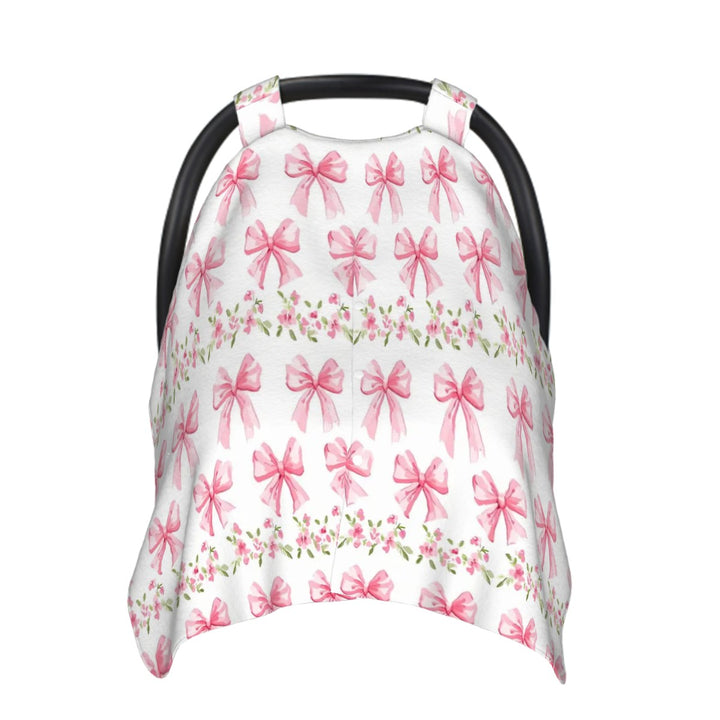 Coquette Pink Car Seat & Breastfeeding Cover