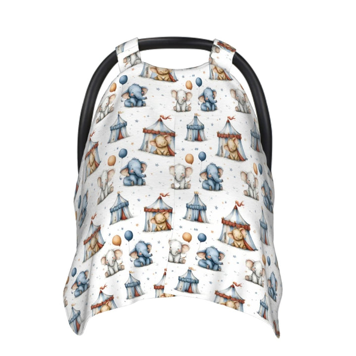 Whimsical Circus Car Seat Cover