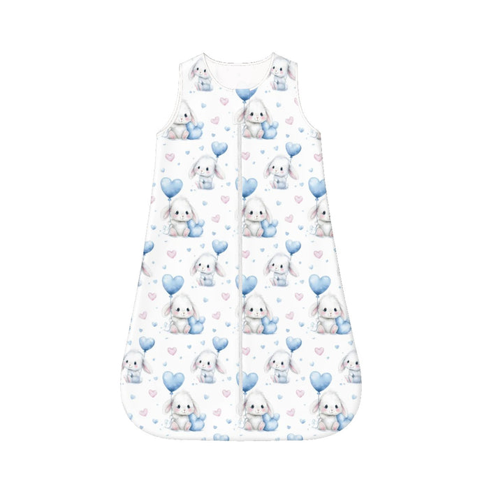 Rabbit and Balloons Sleeveless Baby Sleep Sack