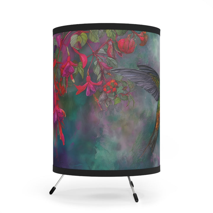 Hummingbird Floral Lamp