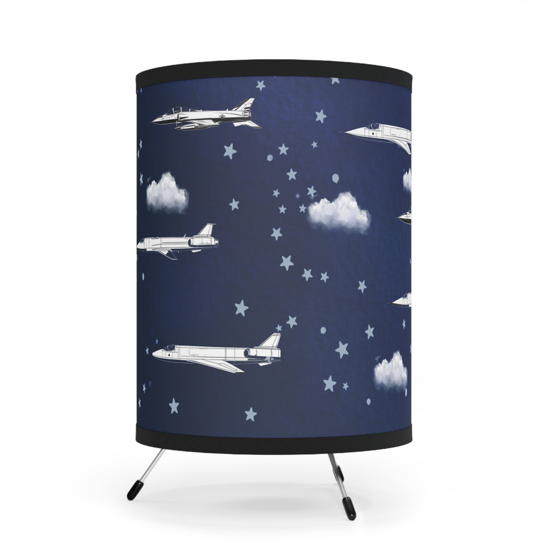 Fighter Jet Tripod Lamp