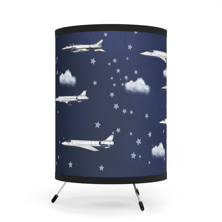 Fighter Jet Tripod Lamp