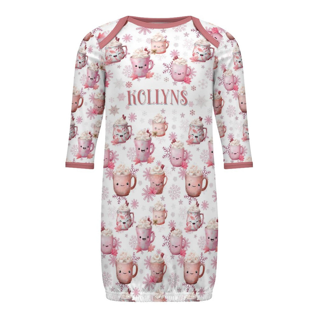 Snowflakes & Cocoa Baby Bodysuit