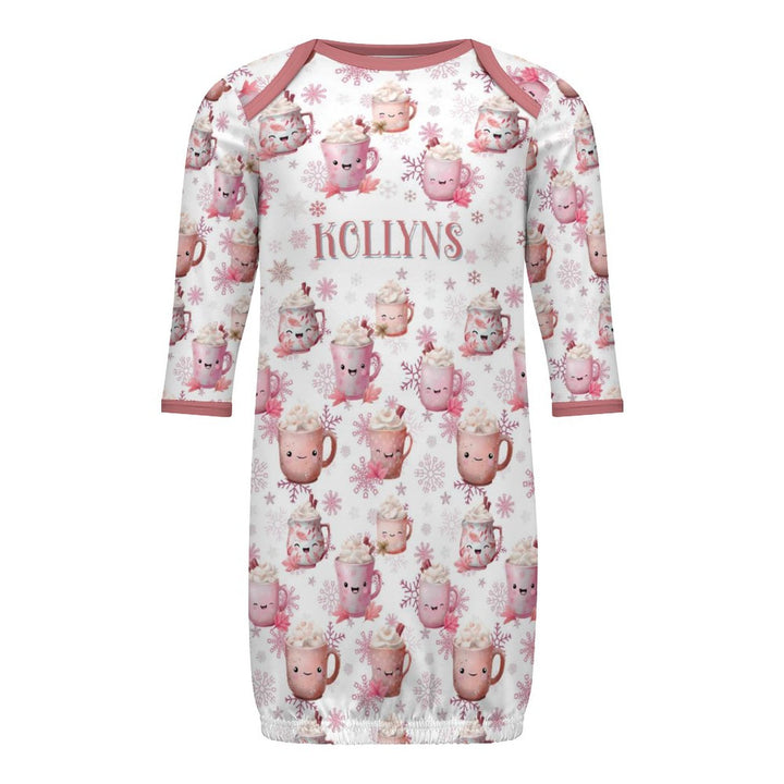 Snowflakes & Cocoa Baby Bodysuit