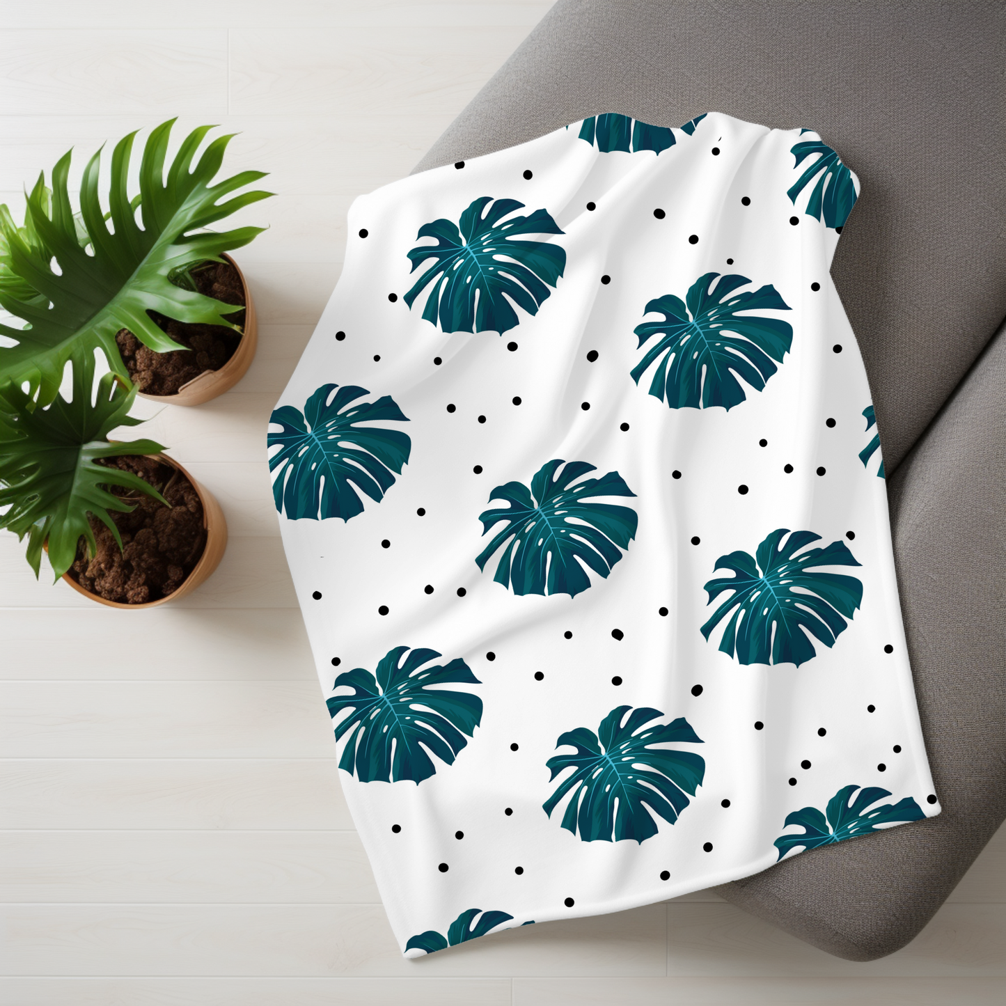 Tropical Dream Swaddle Blanket