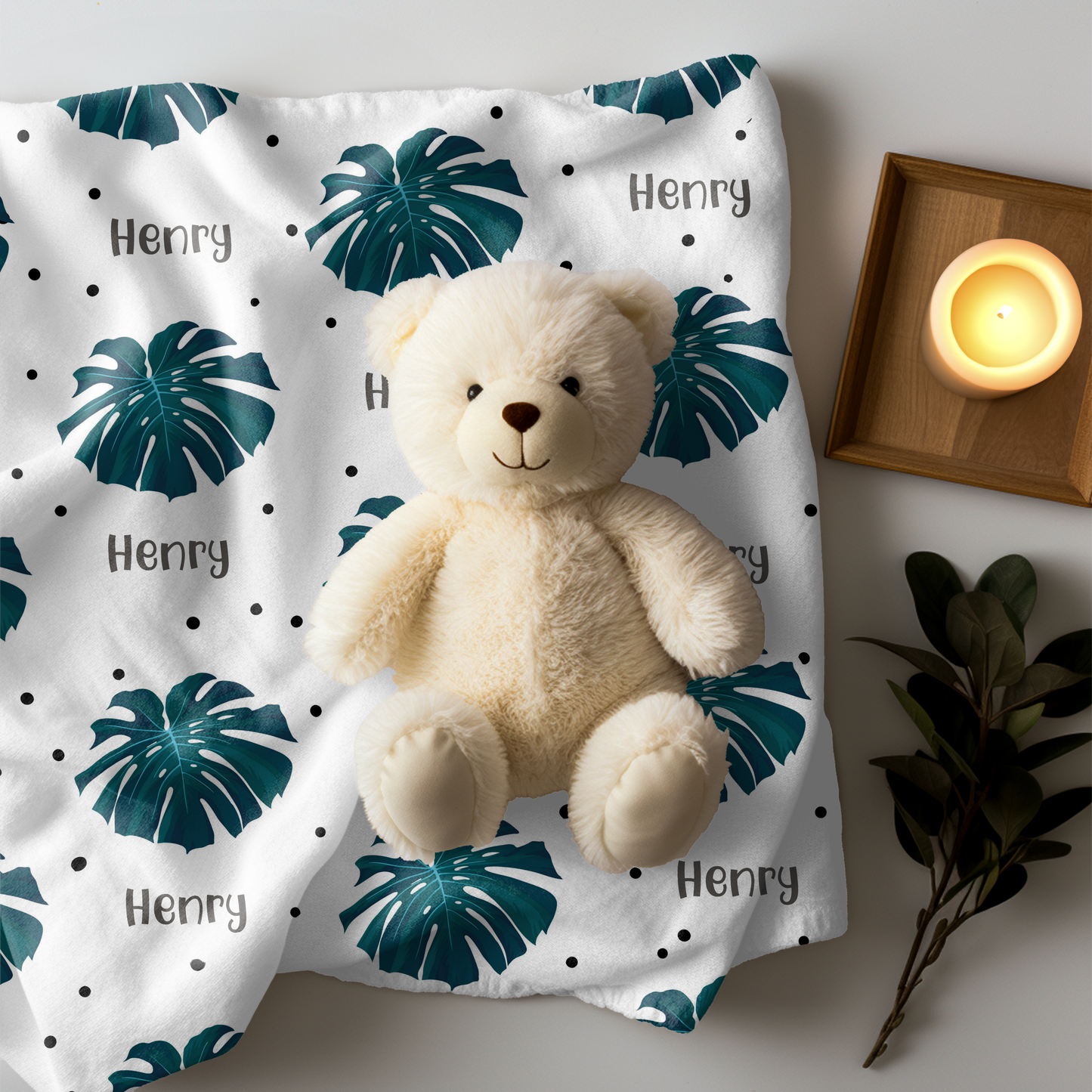 Tropical Dream Minky Blanket