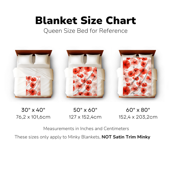 Poppy Flower Blanket