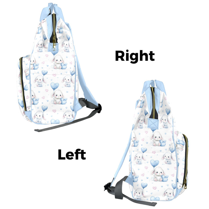 Rabbits and Balloons Diaper Bag