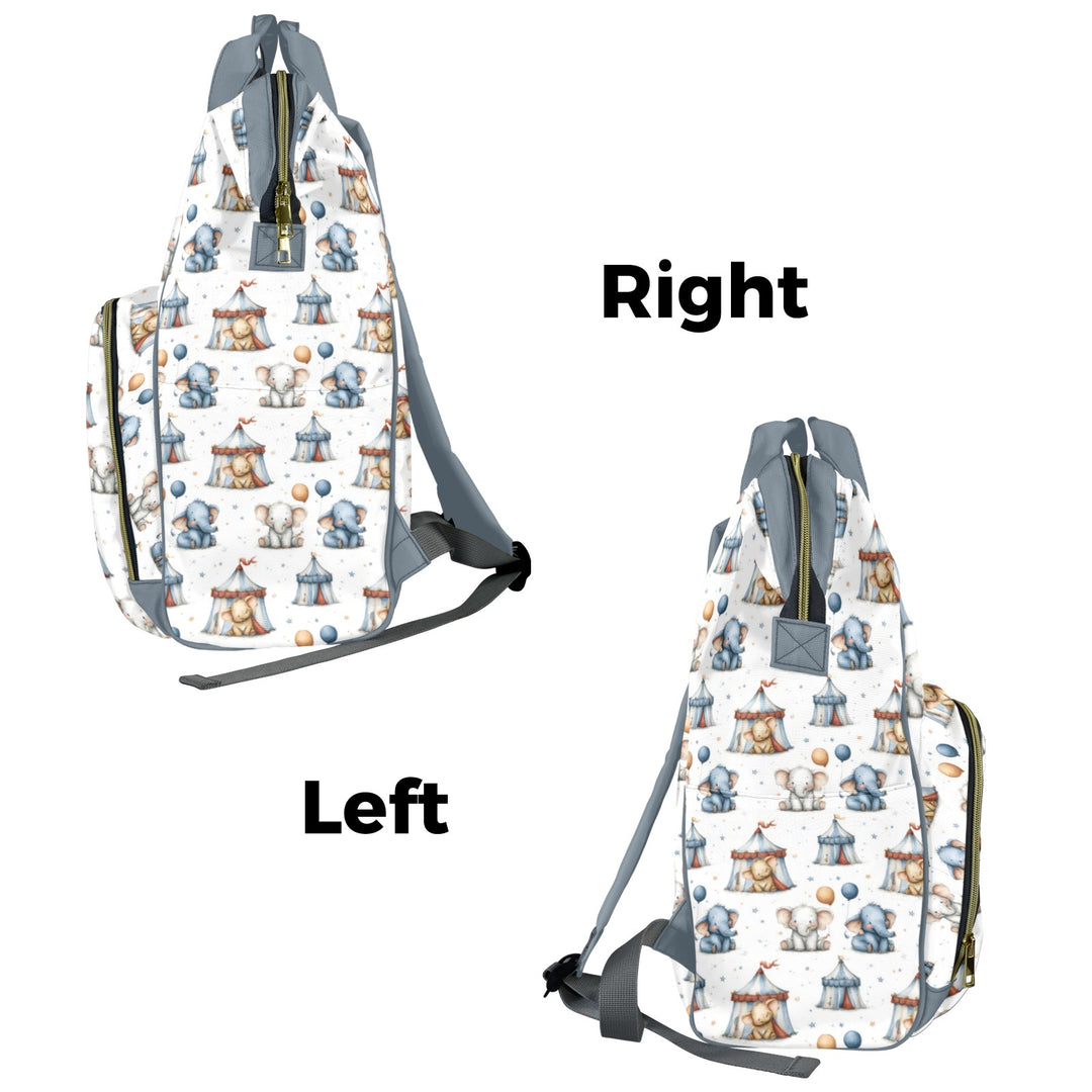 Whimsical Circus Diaper Bag