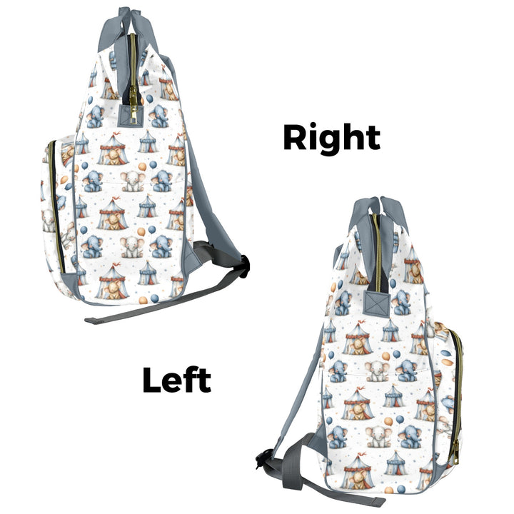 Whimsical Circus Diaper Bag