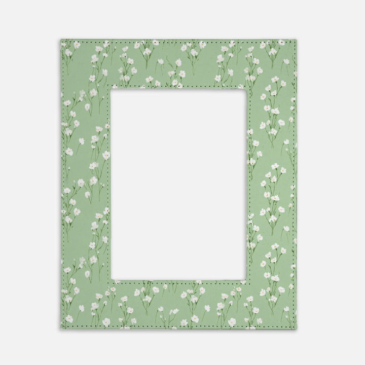 Green Floral Picture Frame