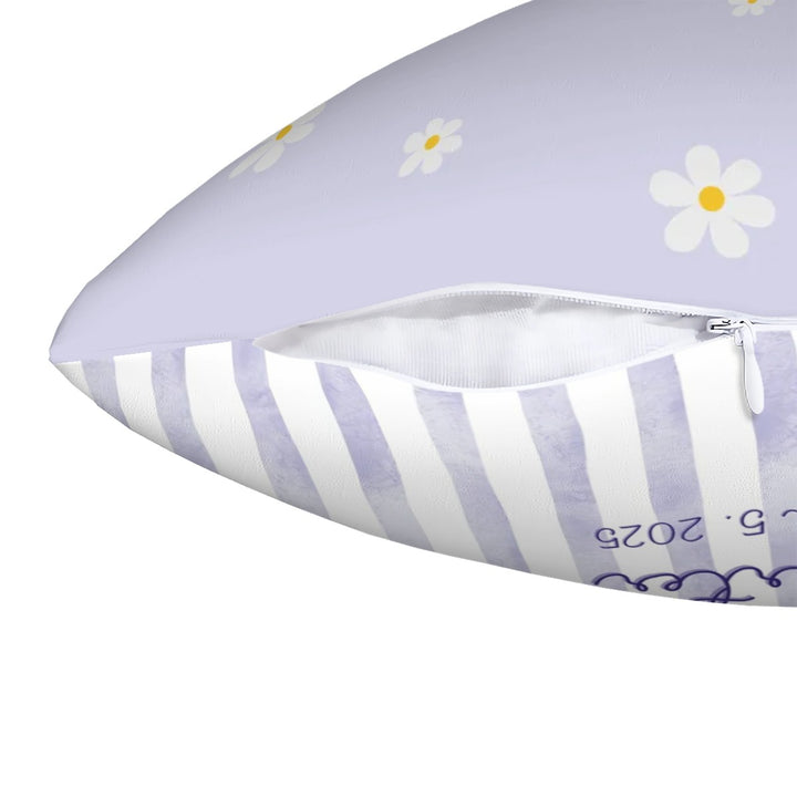 Purple Goose Throw Pillow Covers