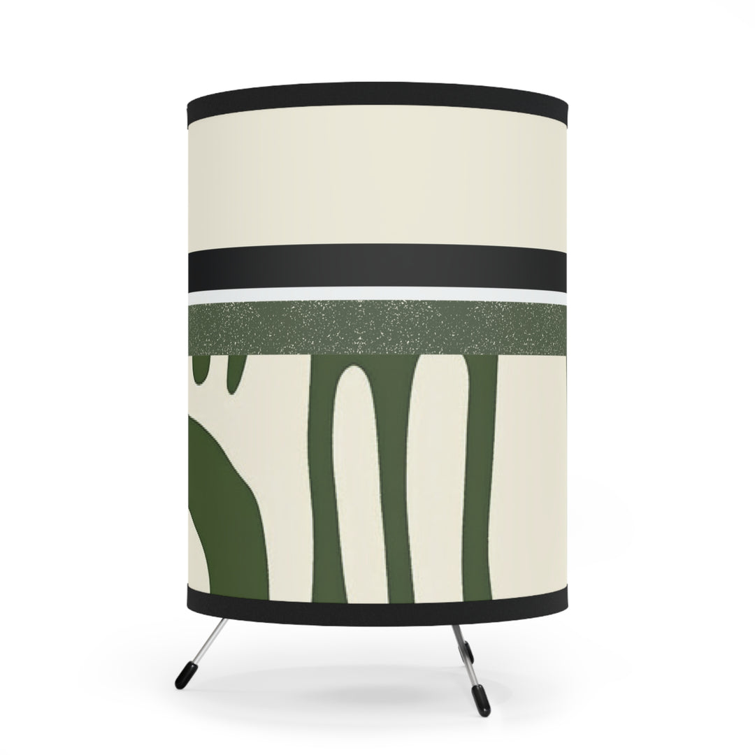 Sage and Cream Tripod Lamp