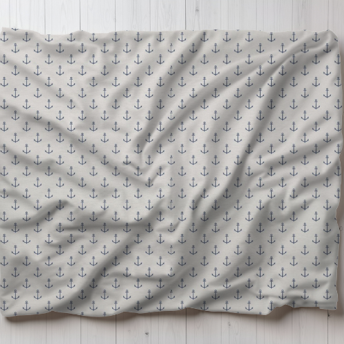 Anchors Away Swaddle Blanket