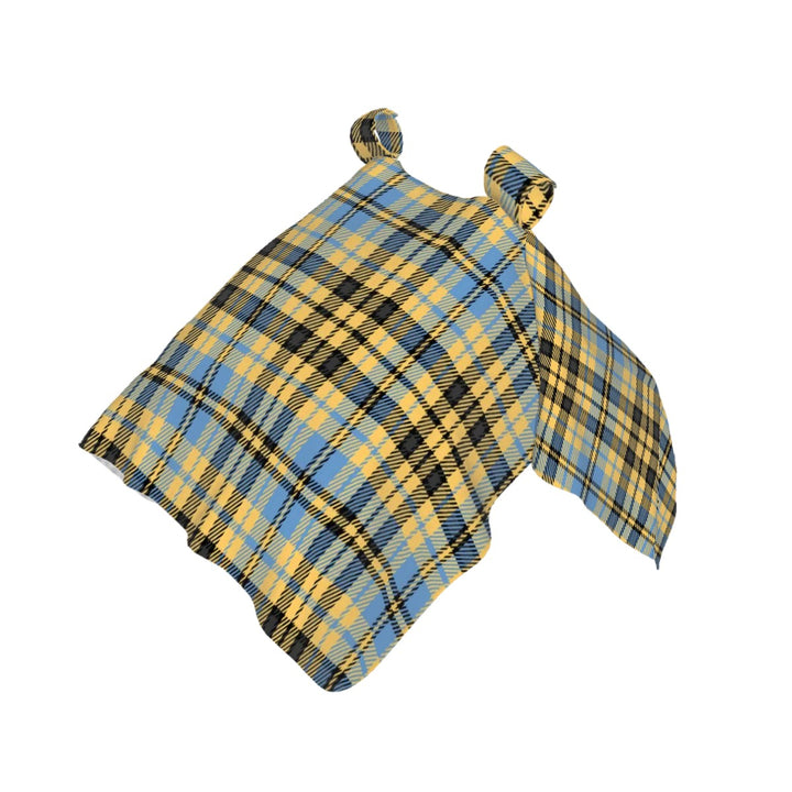 Blue and Yellow Plaid Car Seat & Breastfeeding Cover