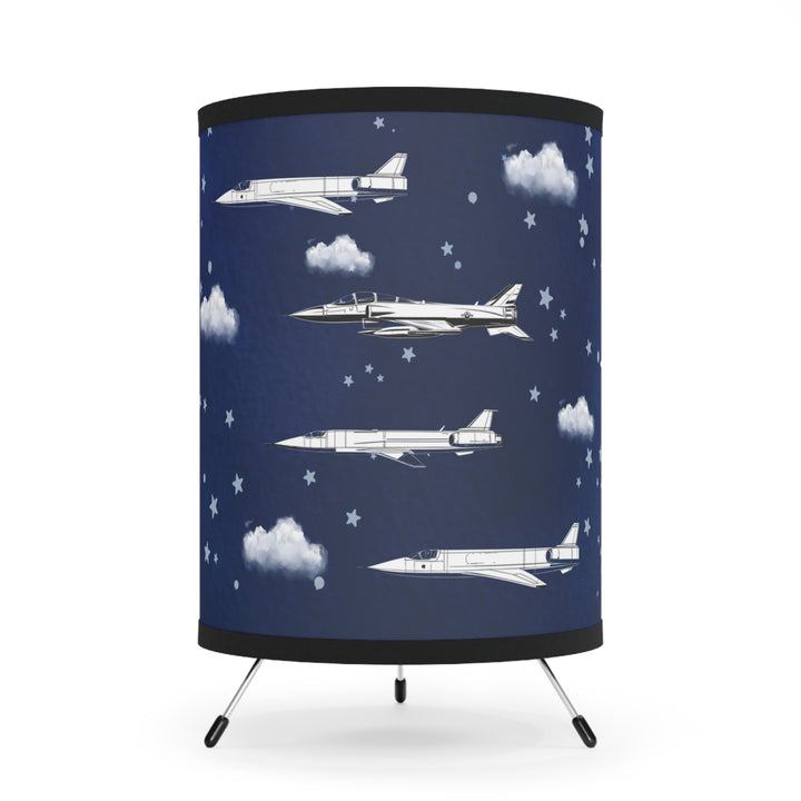 Fighter Jet Tripod Lamp