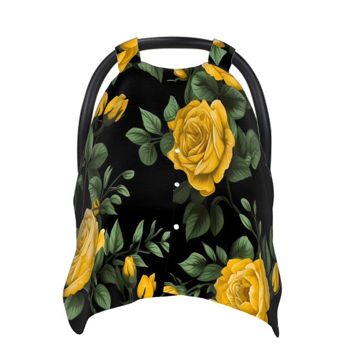 Yellow Roses Car Seat & Breastfeeding Cover