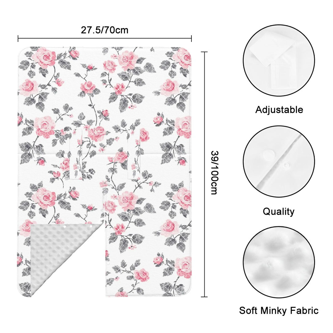 Roses and Lace Baby Car Seat Cover