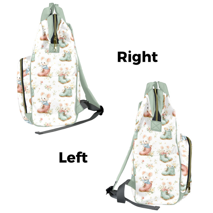 Mouse in Boots Diaper Bag