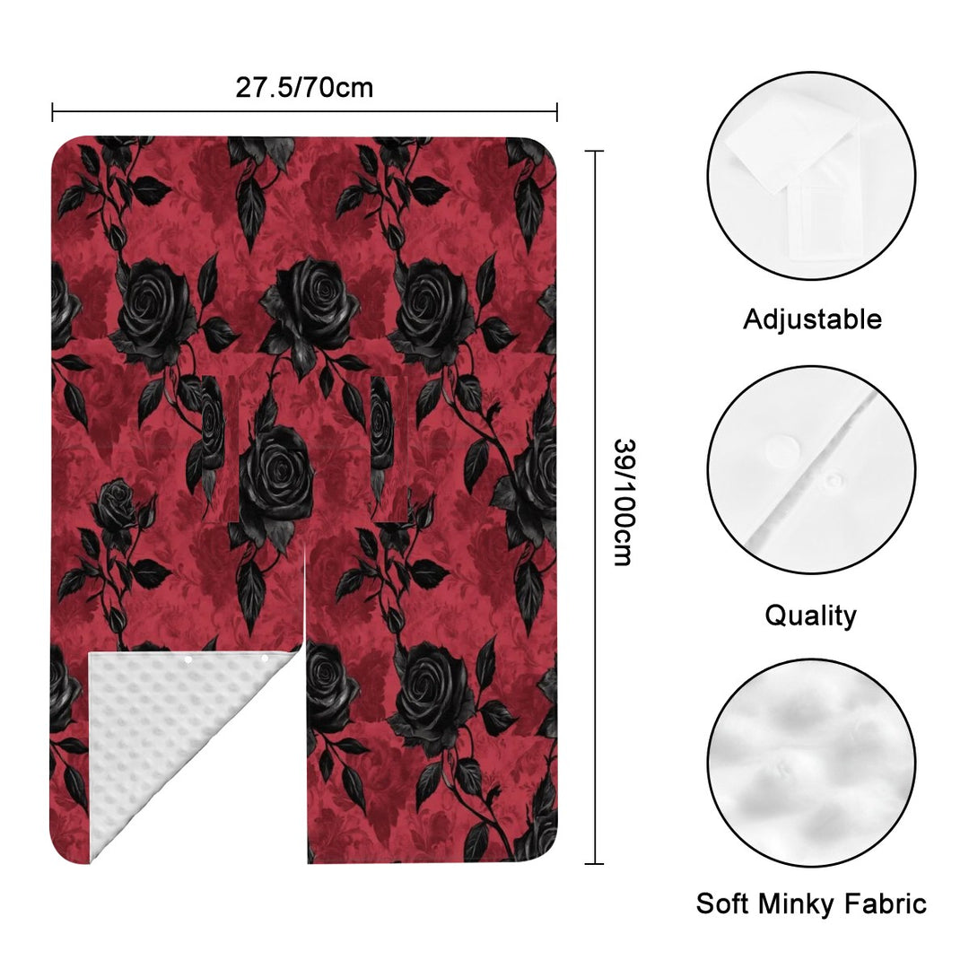 Black Rose Car Seat & Breastfeeding Cover