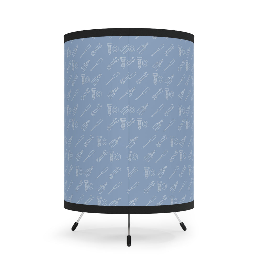 Blue Robot Lamp