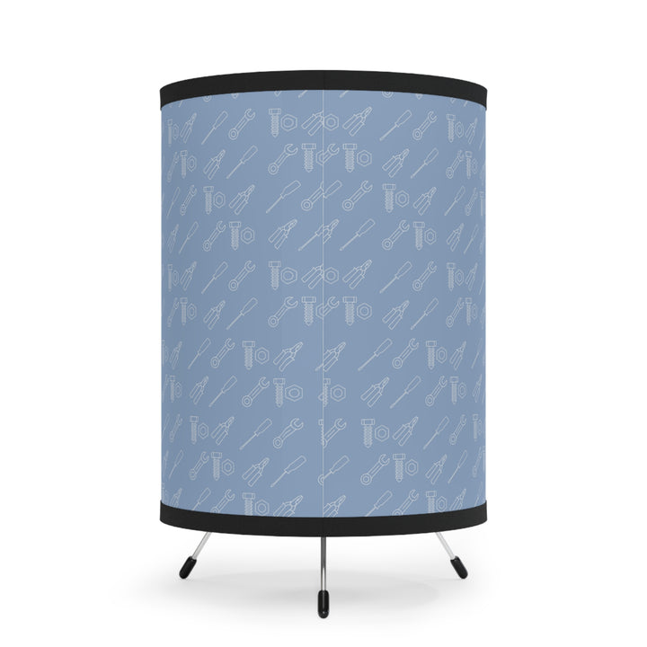 Blue Robot Lamp