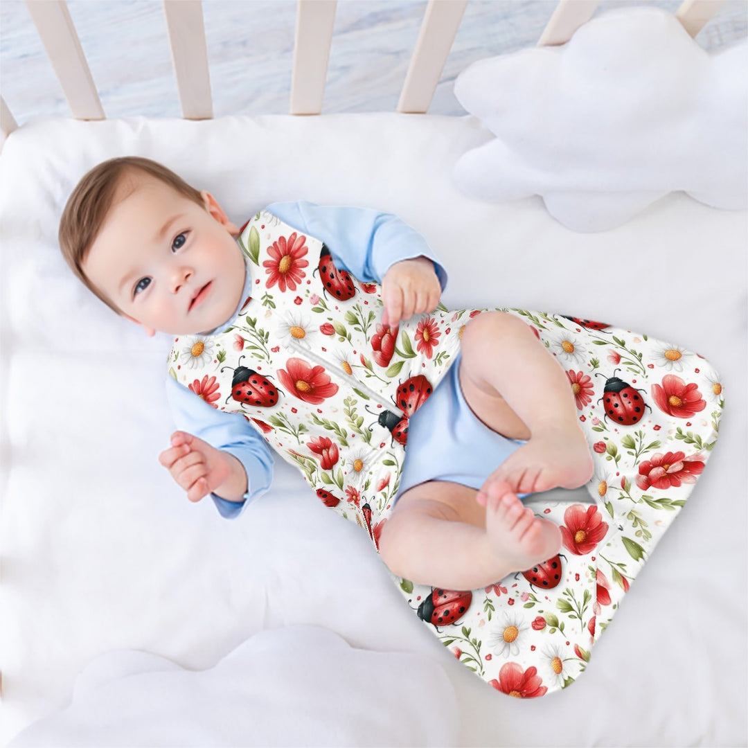 Ladybug Sleeveless Baby Sleep Sack