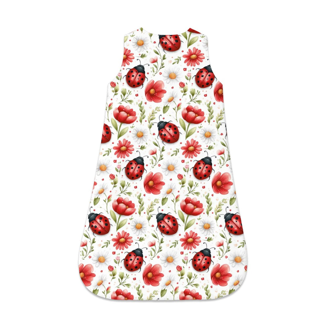 Ladybug Sleeveless Baby Sleep Sack