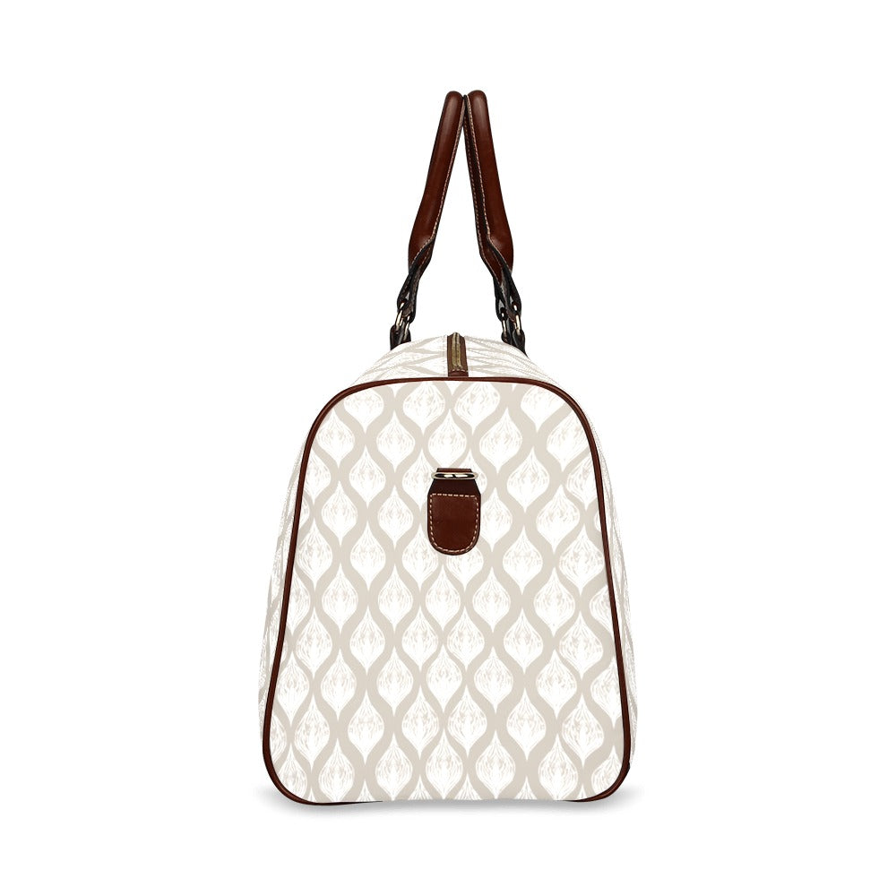 Geometric Tan Bag