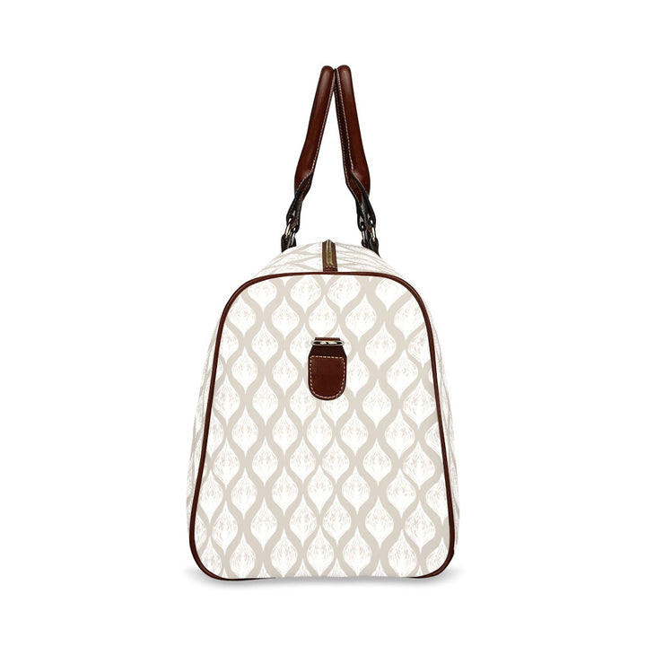 Geometric Tan Bag