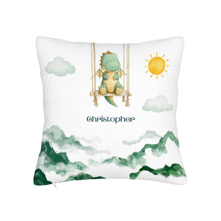 Swing Dinosaur Throw Pillow Covers