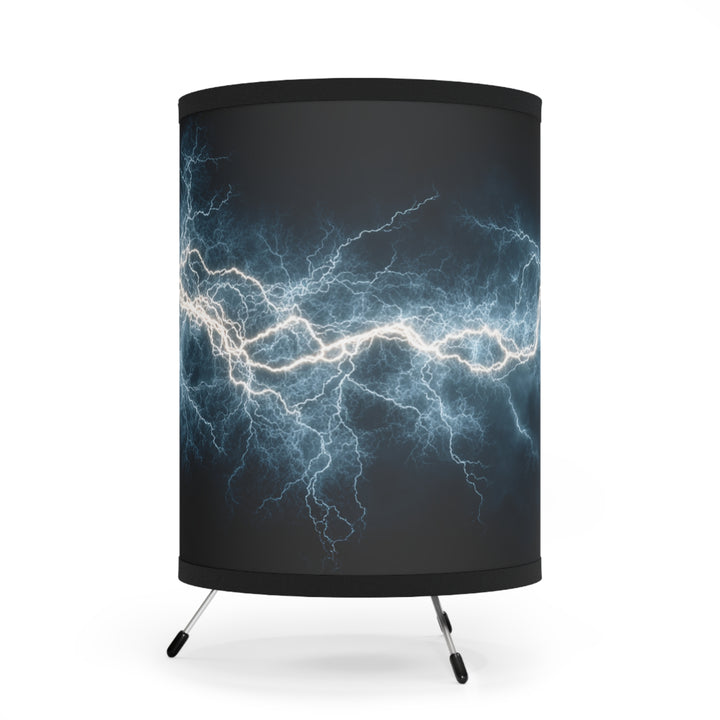 Electric Lightning  Tripod Lamp