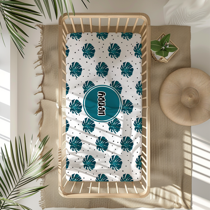 Tropical Dreams Fitted Crib Sheet