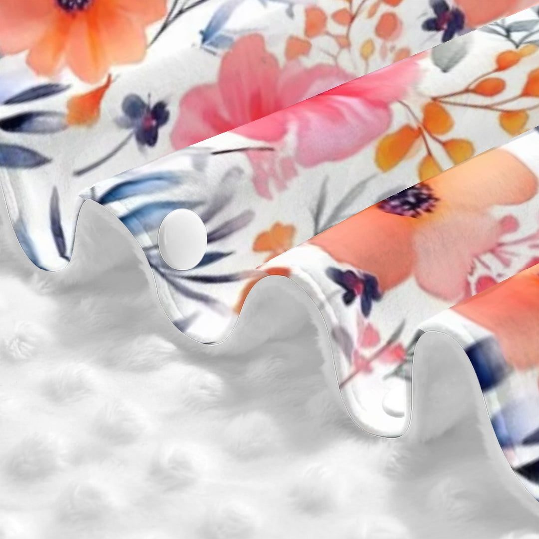 Bright Floral Car Seat & Breastfeeding Cover