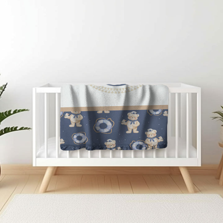 Teddy Bear Sailor Blanket