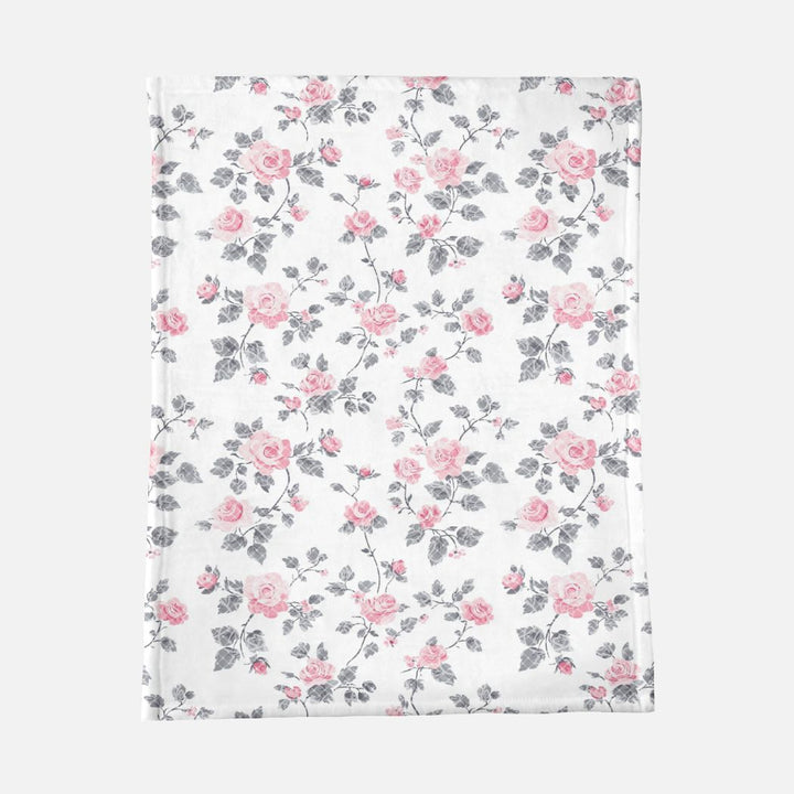 Roses and Lace Minky Blanket