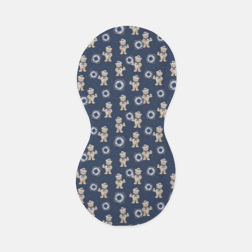 Teddy Bear Sailor Burp Cloth